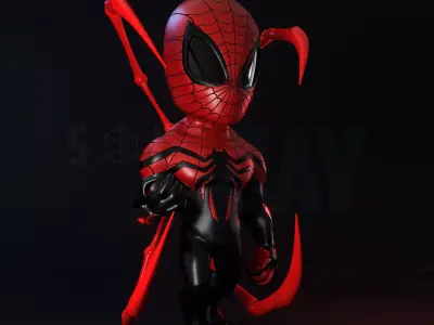 Baby Superior Spiderman 3D model