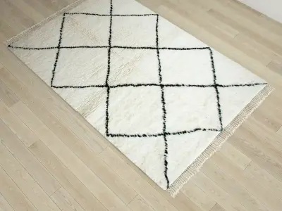 Berber rug from Morocco 3D model