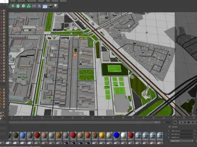 Kazan City Russia September 2021 Low-poly 3D model