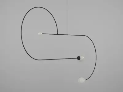 Ceiling Lamp 01 3D model