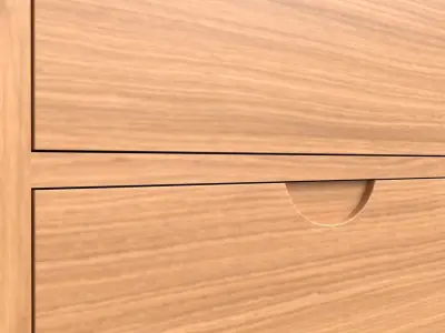 Tall Chest Ercol Bosco 3D model