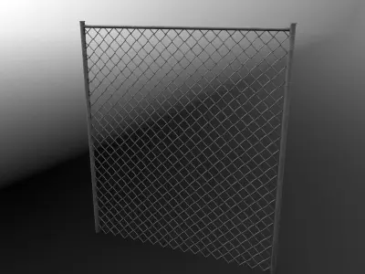 Sci-fi environment models Low-poly 3D model