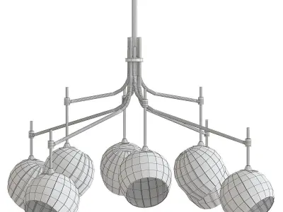 NEST 899340-2CL PENDANT Low-poly 3D model