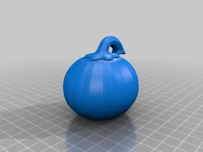 Throwie Pumpkin Jack O lantern 78885 Free 3D print model