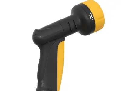 Garden Hose Nozzle Low-poly 3D model