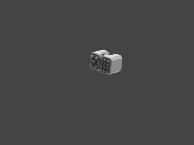 Armored Might - Omni Slot Weapons 3D print model