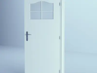 White Door 45 3D model