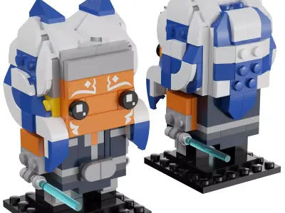 Lego Brickheadz - 40539 Ahsoka Tano 3D model