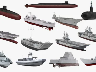  US Warships Collection 7 