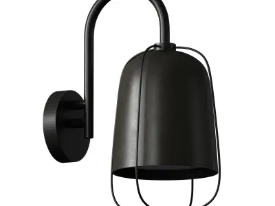 Outdoor Wall Hanging Light Street Lamp Lantern 3D model