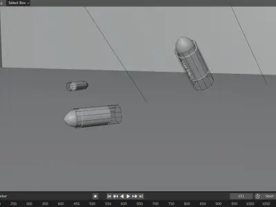 Bullet With Words 3D model