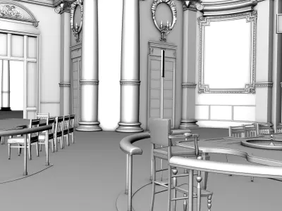 Casino Monte Carlo 3D model