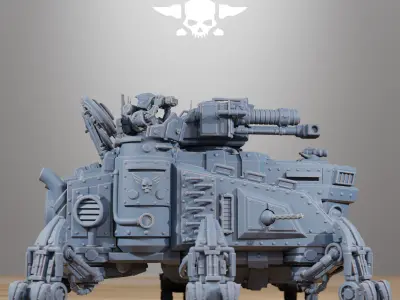 Scavenger Heavy Tank  3D print model
