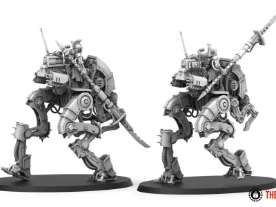 Dark Techno - Mantis Strider 3D print model