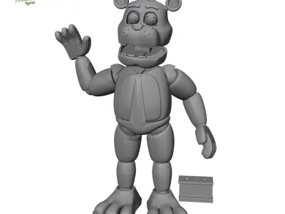 Nedd Bear 3D print model