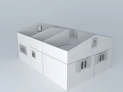 Decochalet 2015 YANS floor with no roof Free 3D model