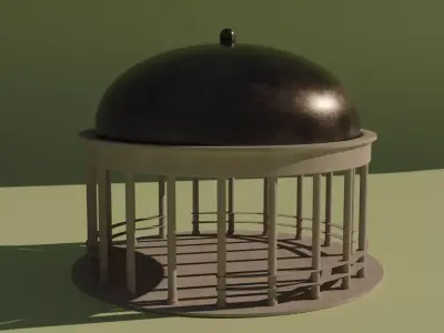 Rotunda Gazebo 3D model
