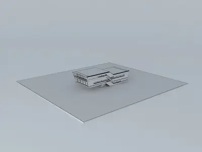 Exterior Future Free 3D model