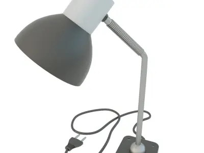 Industrial Table Lamp 3D model