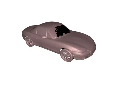 3D SCAN DATA MAZDA MX5 MIATA NB EXTERIOR 3D model