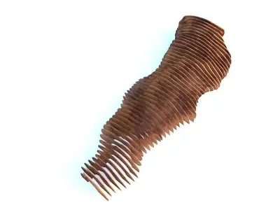 Parametric Gate 3D model