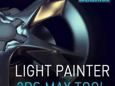 Light Painter script 3D model