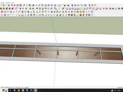 3d model of pergola 3D model