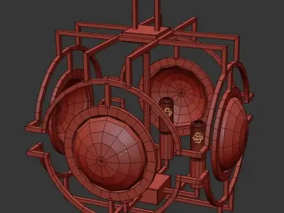 Lucia Pendant 3D model