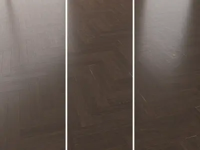  Parquet Oak Lawson Brushed set 2 3D model