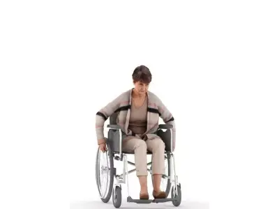 Helen posed 3 3D model