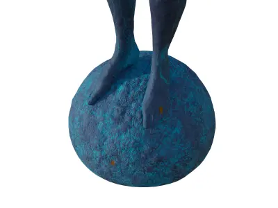 Rain sculpture 3D model