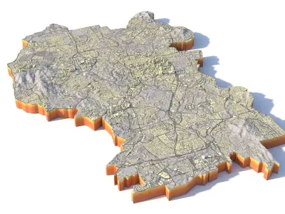 Kuala Lumpur City Malaysia 3D model