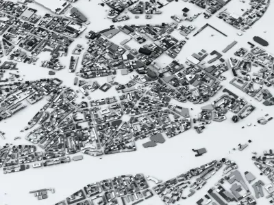 Munich Streets and Buildings 3D model