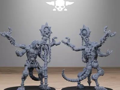 Raticus Technoclaw 3D print model