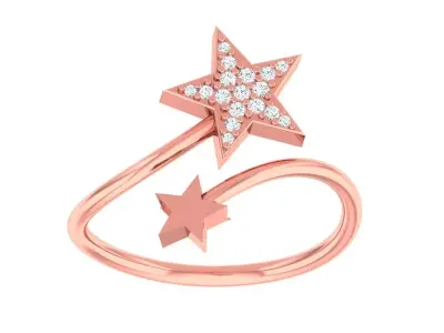 Women Ring 3D print model 93