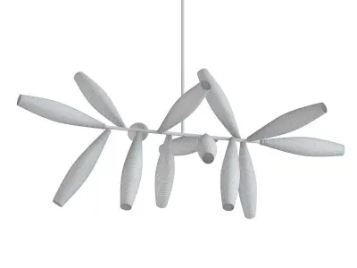 Gem chandelier 3D model