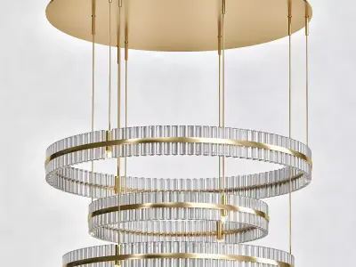 Crono savoy pendant light 3D model
