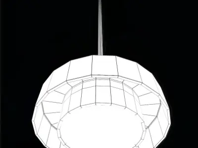 Ceiling Light 3D model 138