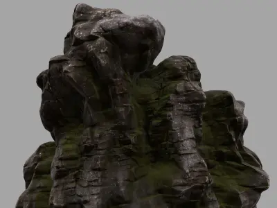 Rock Low-poly 3D model