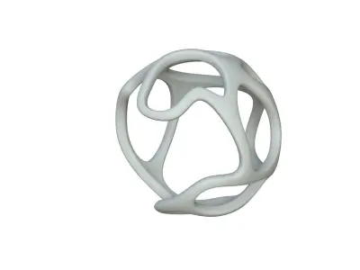SciFi Cube Object No 27982 Low Poly Shape Texture