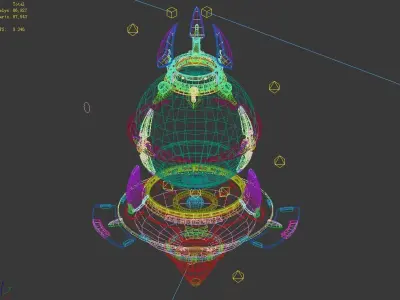 Cosmic Energy Generator 02 3D model