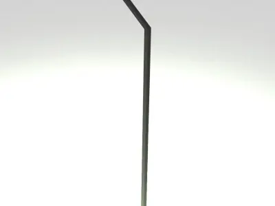Street Furniture - Outdoor Lighting - Street Lamp I Low-poly 3D model