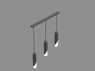 light 3D model 4
