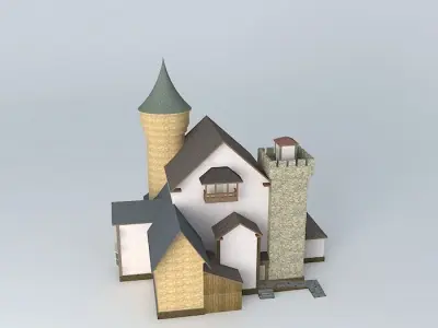 Mini Convention Centre Free 3D model