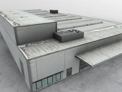 EDDF Storage 9 Low-poly 3D model