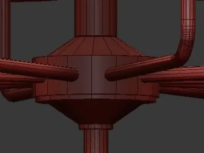 Hans Agne Jakobsso Chandelier 3D model