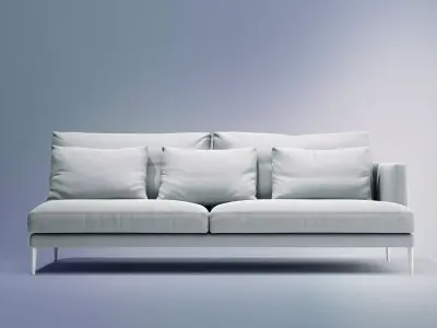 Paraiso End Sofa 3D model