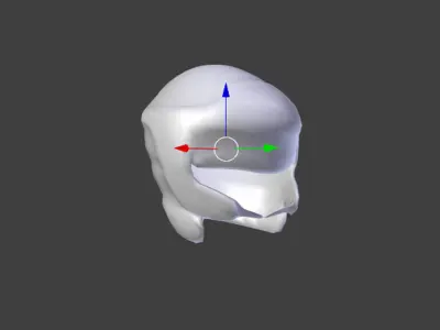 sword art online - nerve gear 3D Low-poly 3D model