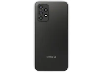 Samsung Galaxy A72 Awesome Black Low-poly 3D model