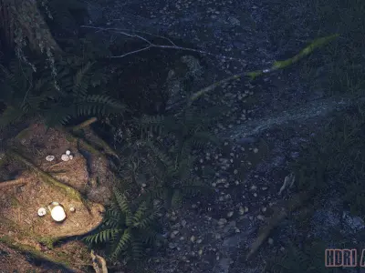 The Forest - Full Model Sketchup - V-ray Render 3D model